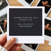 インスタントカメラフォトレトロGroomsman提案