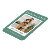 インスタントカメラ セーブザデート ユーカリグリーン マグネット (左側)