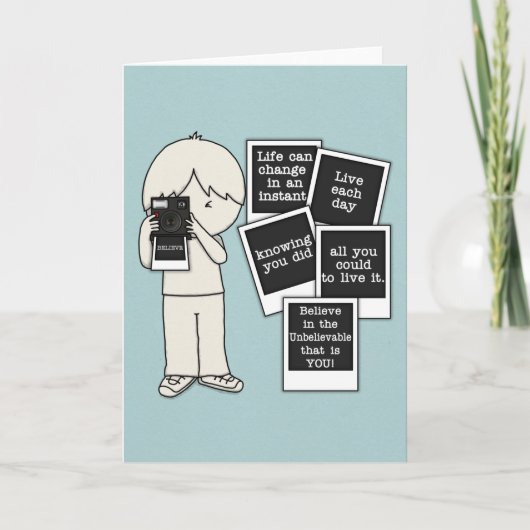 インスタントカードの変更 カード (正面)