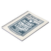 インスタントコーヒーアーポップ・アートのトイラストレーション ノートブック (左側)