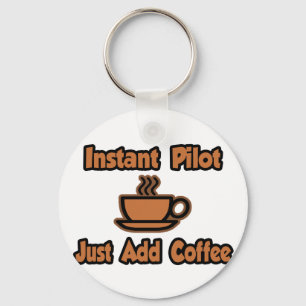 インスタントパイロット...コーヒーの追加 キーホルダー
