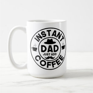 インスタントパパおもしろいファーザーズデイマグ コーヒーマグカップ
