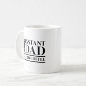 インスタントパパJust Add Coffee コーヒーマグカップ (正面左)