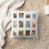 インスタントパーソナライズされたフィルム12フォトコラージュ クッション (ブランケット)