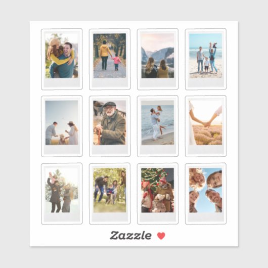 インスタントパーソナライズされたフィルム12写真 シール (シート)