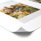 インスタントパーソナライズされたフィルム16フォトコラージュ ポスター (角)