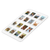 インスタントパーソナライズされたフィルム16フォトコラージュ マグネット (左側)