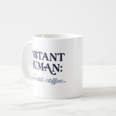 インスタントヒト コーヒーマグカップ (正面左)