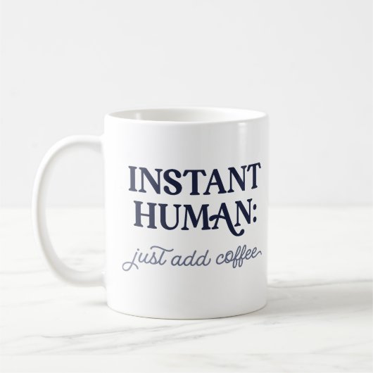 インスタントヒト コーヒーマグカップ (左)