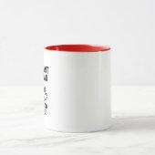 インスタントヒューマン – コーヒーの追加ユーモアのあるのみ マグカップ (中央)