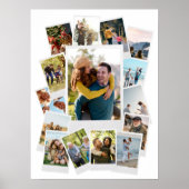 インスタントフィルムフォトコラージュを作成する ポスター (正面)