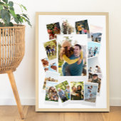 インスタントフィルムフォトコラージュを作成する ポスター