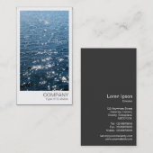 インスタントフォトきらめく- Water 02 名刺 (正面/裏面)
