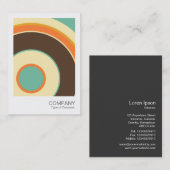 インスタントフォトカラフル061 – 円02 名刺 (正面/裏面)