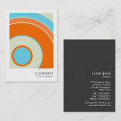 インスタントフォトカラフル061 – 円02 名刺 (正面/裏面)