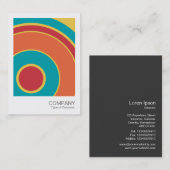 インスタントフォトカラフル064 – 円05 名刺 (正面/裏面)