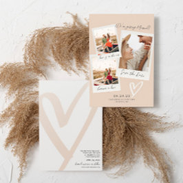 インスタントフォトスタイルの日付の保存 セーブザデート