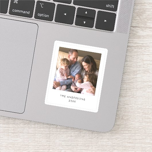 インスタントフォトスタイルスクエアフォト シール (詳細)