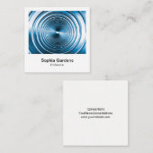 インスタントフォトスタイル – 長春青 スクエア名刺 (正面/裏面)