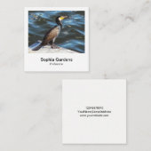 インスタントフォトスタイル- Cormorant Square Business Ca スクエア名刺 (正面/裏面)