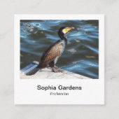 インスタントフォトスタイル- Cormorant Square Business Ca スクエア名刺 (正面)