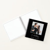 インスタントフォトメッセー結婚ジのゲストブック ノートブック (内部)