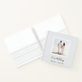 インスタントフォトメッセー結婚ジのゲストブック ノートブック (内部)