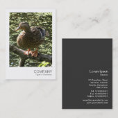 インスタントフォト010 - Happy Duck 名刺 (正面/裏面)