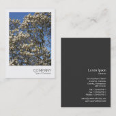 インスタントフォト011 - Magnolia Tree 名刺 (正面/裏面)