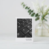 インスタントフォト026 – キーボード 名刺 (スタンド正面)