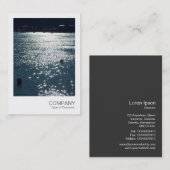 インスタントフォト035 - Cardiff Bay 名刺 (正面/裏面)