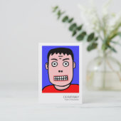 インスタントフォト039 -おもしろいキャラクター01 名刺 (スタンド正面)