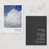 インスタントフォト04 - 4月シャワー 名刺 (正面/裏面)