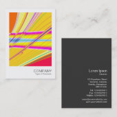 インスタントフォト056 – フラクタル抽象芸術061012e 名刺 (正面/裏面)