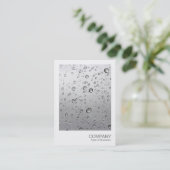 インスタントフォト07 - Rain on My Window 02 名刺 (スタンド正面)