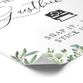 インスタントフォト ゲストブック サイン グリー ネオリーブ (角)