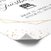 インスタントフォト ゲストブック サイン ジオメトリック ユーカリ (角)