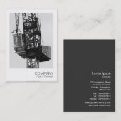 インスタントフォト – タワークレーン02 名刺 (正面/裏面)