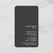 インスタントフォト – 抽象芸術旋回250816 - 01c 名刺 (裏面)