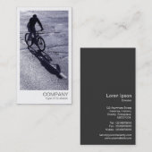 インスタントフォト – 日当たりの良い側 名刺 (正面/裏面)