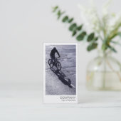 インスタントフォト – 日当たりの良い側 名刺 (スタンド正面)