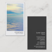 インスタントフォト – 水と空 名刺 (正面/裏面)