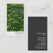 インスタントフォト – 野生のニンニク 名刺 (正面/裏面)