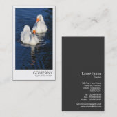 インスタントフォト – Emden Geese 名刺 (正面/裏面)