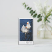 インスタントフォト – Emden Geese 名刺 (スタンド正面)