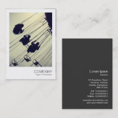 インスタントフォト – Fairground Ride 名刺 (正面/裏面)