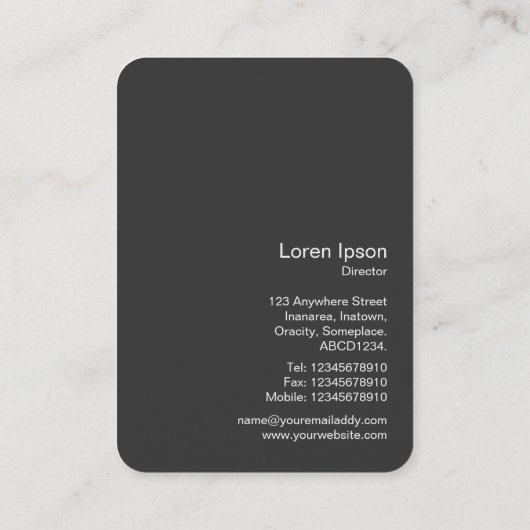 インスタントフォト – Kalanchie花と芽 名刺 (裏面)