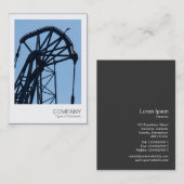 インスタントフォト – Tower Crane (詳細) 名刺 (正面/裏面)