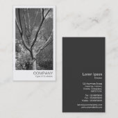 インスタントフォト – Tree in the Sun 名刺 (正面/裏面)