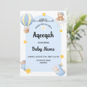 インスタントブルーアキーカ アキーカ招待状カード 招待状 (スタンド正面)